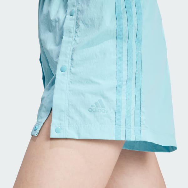 adidas Tiro Snap Button Shorts Turquoise Free Shipping with adiClub adidas US