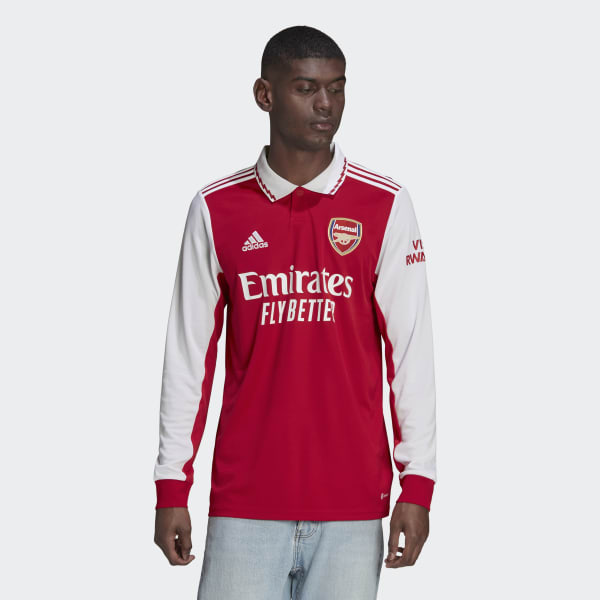 Red Arsenal 22/23 Long Sleeve Home Jersey TU257