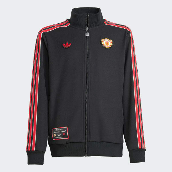 Nero Giacca da allenamento Terrace Icons Junior Manchester United FC