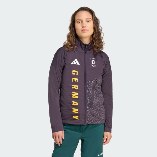 Purple Team D Xploric Cross-country Ski Softshell Jacket