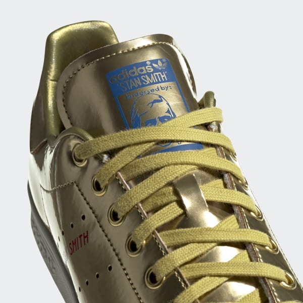 Gold Stan Smith Shoes