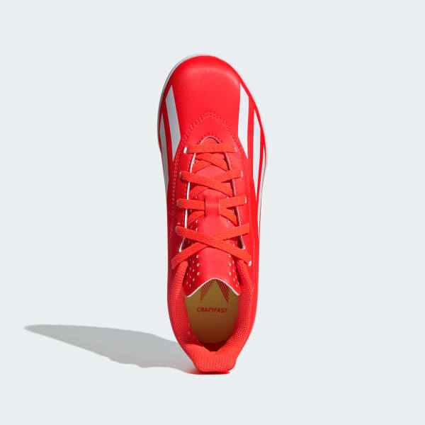 Rojo Botines X Crazyfast Club Pasto Sintético