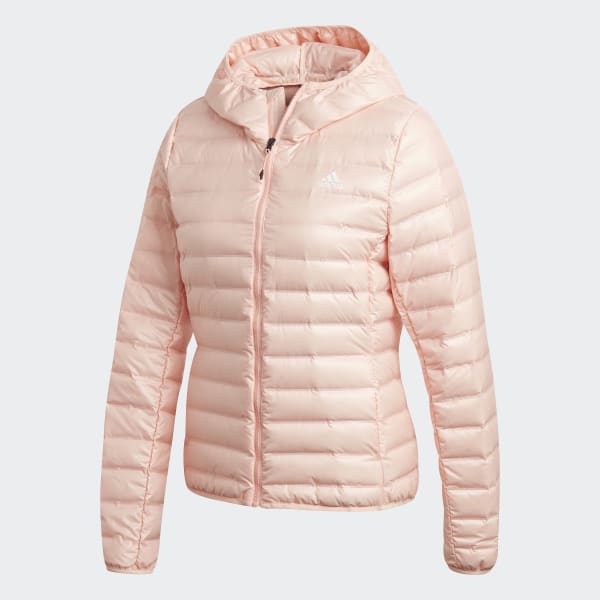 adidas Varilite Hooded Daunenjacke Rosa | adidas Deutschland ADIDAS Daunenjacke mit Kapuze Modell 'Varilite' in Rosé