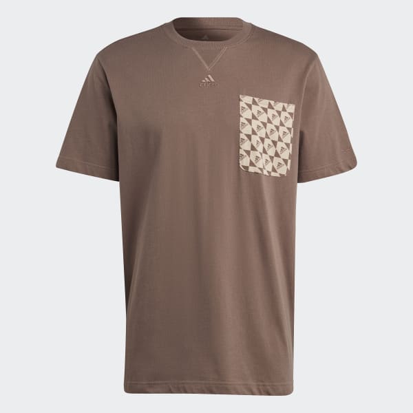 Marron Camiseta ALL SZN x Logomania