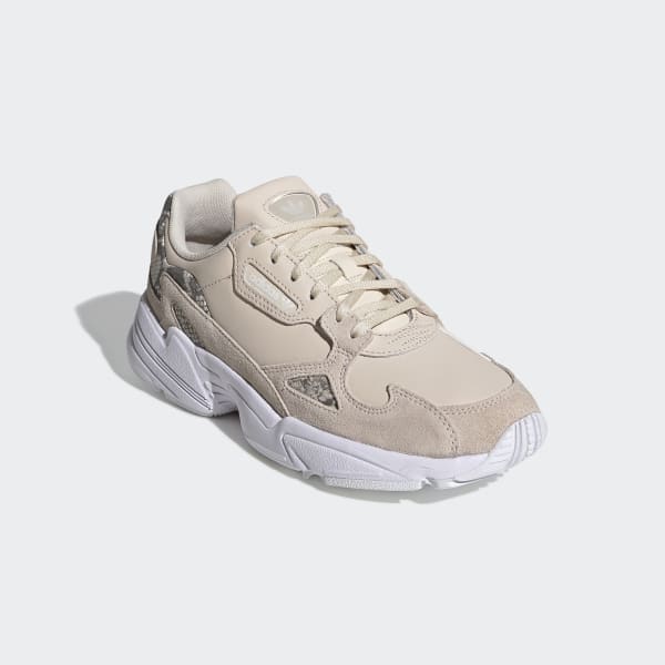 adidas falcon trainers beige