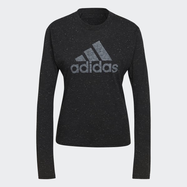 Black Future Icons Winners 3 Long Sleeve Tee QF920