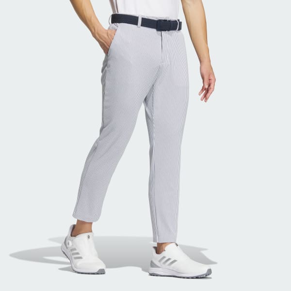 ブルー 【ゴルフ】4wayストレッチ シアサッカーアンクル