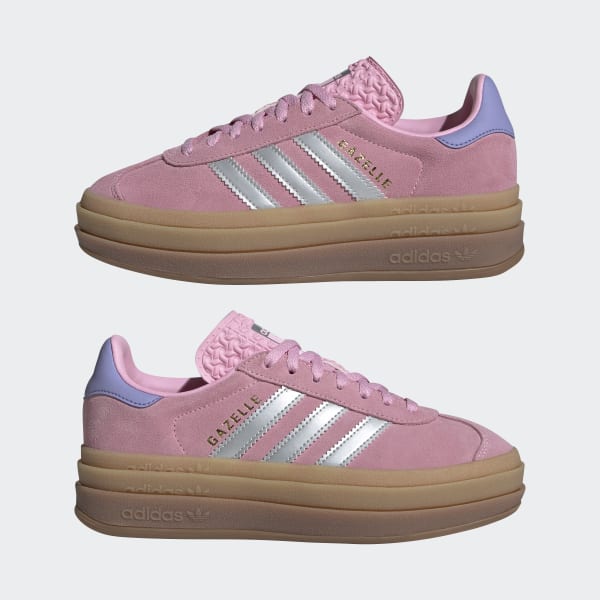 靴 adidas Originals GazelleBliss Pink Gazelle_Bold_Shoes_Kids_Pink_J