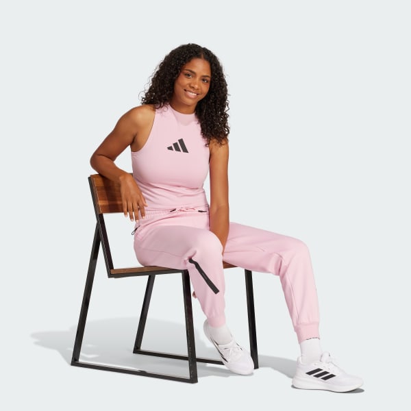 Rose Pantalon adidas Z.N.E.