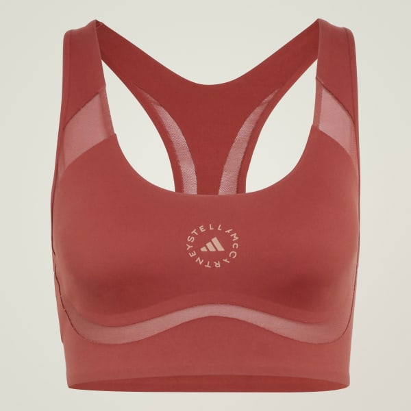 Brown adidas by Stella Mccartney Truepurpose Training Medium Support Bra