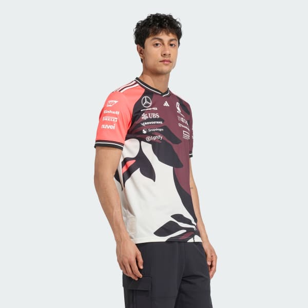 Bordeaux Maillot pilote Authentique pack été Mercedes - AMG Petronas Formula One Team