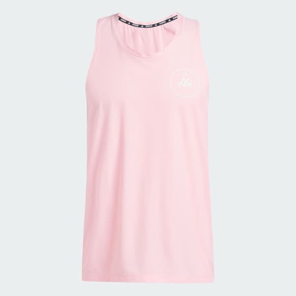 Pink Own the Run Runners Tank Top