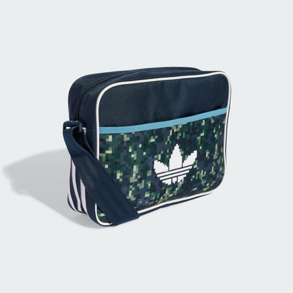 Blue adidas x Minecraft Classic Airliner Bag
