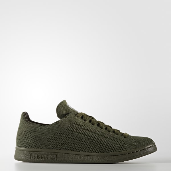adidas stan smith primeknit green
