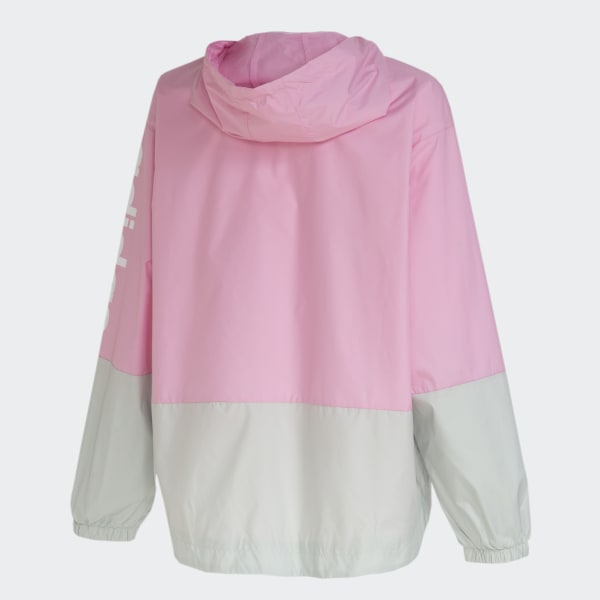 adidas Essentials Oversize Logo Windbreaker Rosa adidas Deutschland