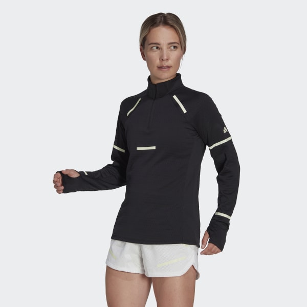 Nero Maglia da running Reflect At Night X-City Long-Sleeve