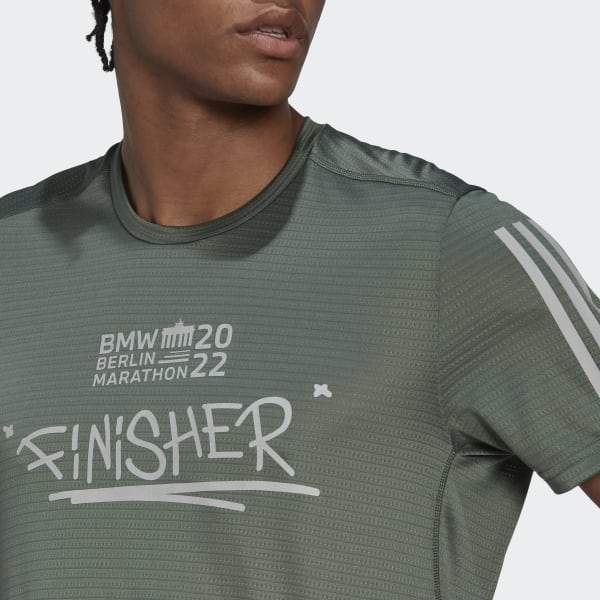 Gronn Berlin Marathon 2022 T-skjorte EBT35