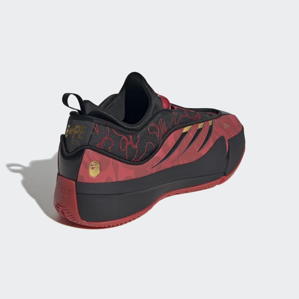 adidas BAPE x Dame 9 Shoes Red adidas Thailand