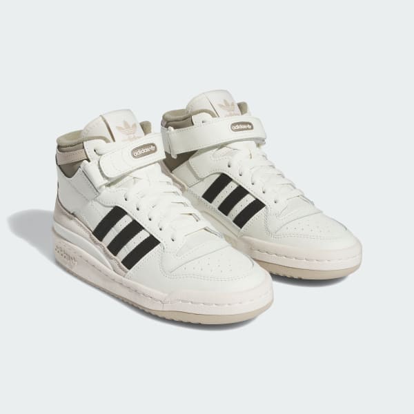 Blanc Chaussure Forum Mid Enfants