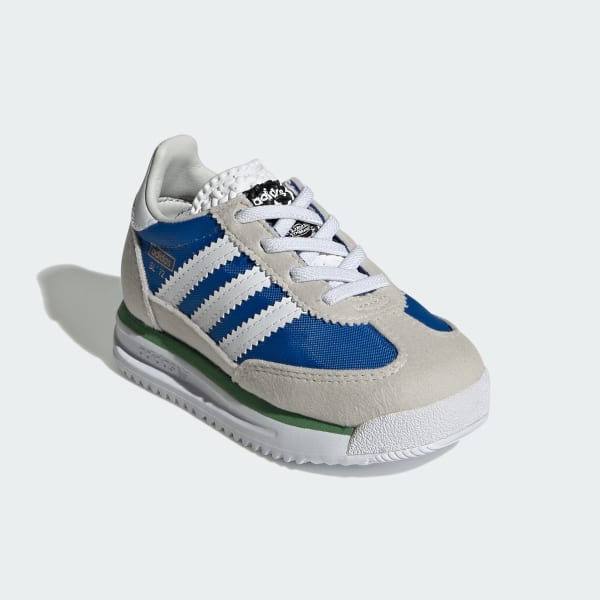 Azul Zapatillas SL 72 RS Cordones Elásticos Kids