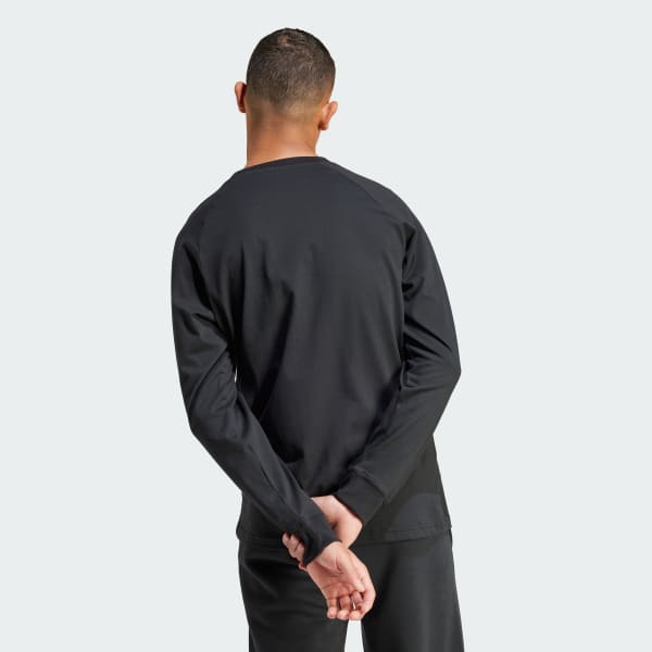 Μαύρο Graphic Long Sleeve Tee