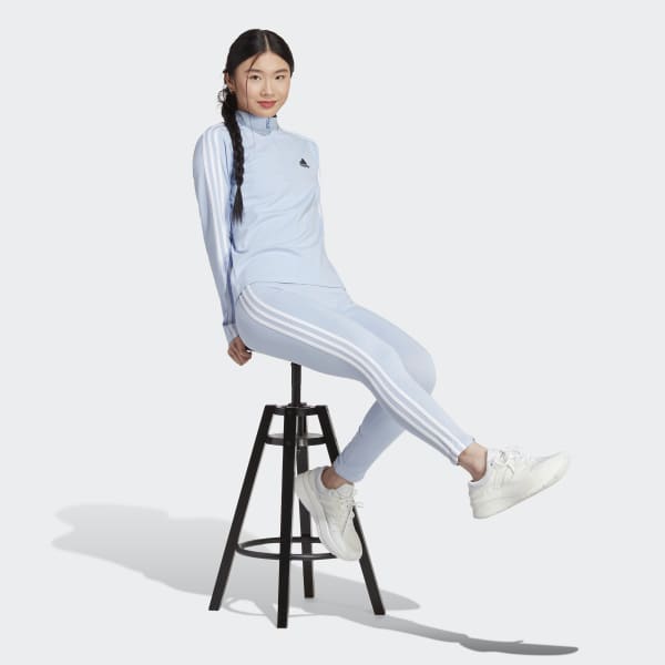 Blue LOUNGEWEAR Essentials 3-Stripes Leggings