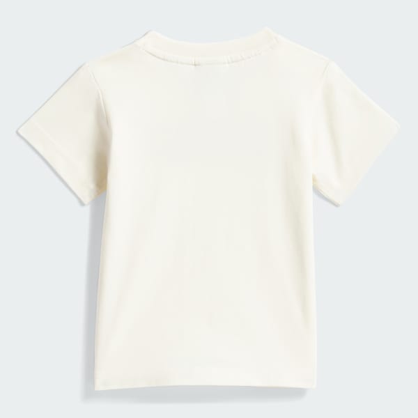 Blanco CONJUNTO DE CAMISETA Y SHORTS AOP