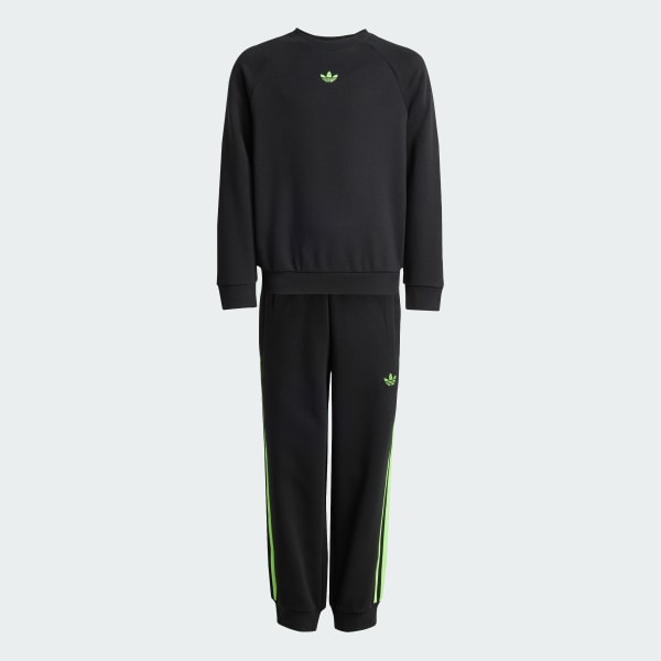 Black Crew Set Kids