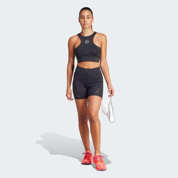 Black adidas by Stella McCartney TruePace Running Short Leggings
