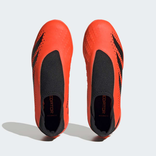 Πορτοκαλί Predator Precision.3 Laceless Turf Boots