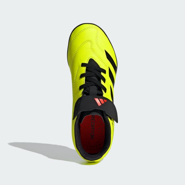 Amarelo Chuteira Predator Club Society Tira Aderente