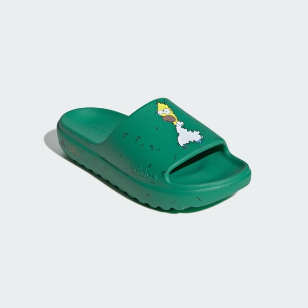 สีเขียว รองเท้าแตะ ADIDAS THE SIMPSONS ADILETTE LUMIA