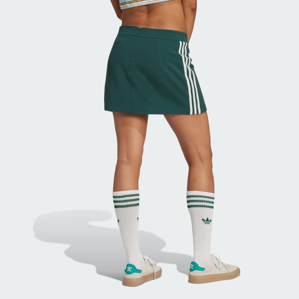 groen Premium Originals Crêpe Rok