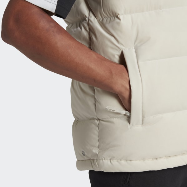 Beige Helionic Hooded dunvest DP912