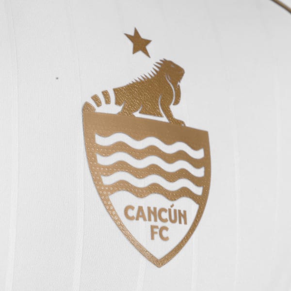 Blanco Jersey de Visitante Cancún FC Niño