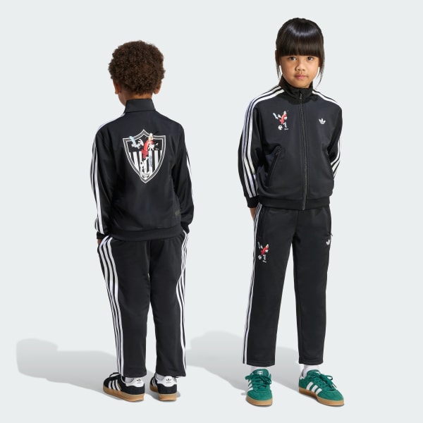 Black ADIDAS DISNEY FIREBIRD TRACKSUIT
