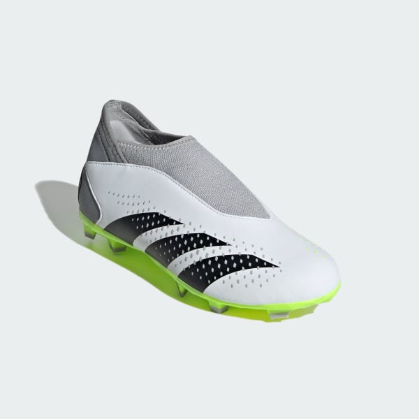 adidas Jr. PREDATOR FREAK.3 LACELESS Firm Ground Soccer Cleats