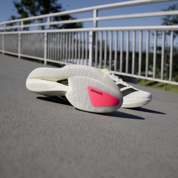 White Adizero Takumi Sen 11 Shoes