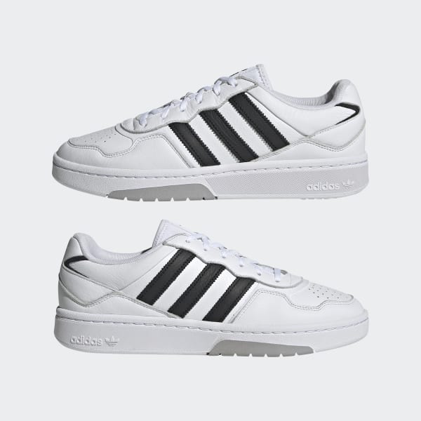 White Courtic Shoes LWO34