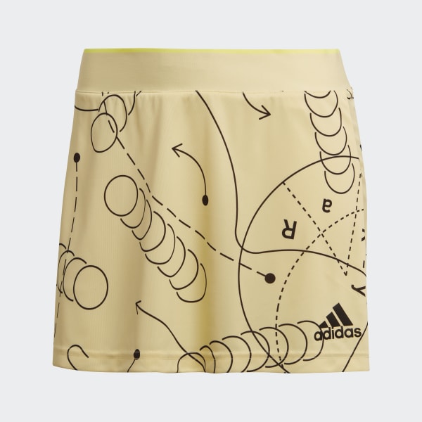 Κίτρινο Club Tennis Graphic Skirt