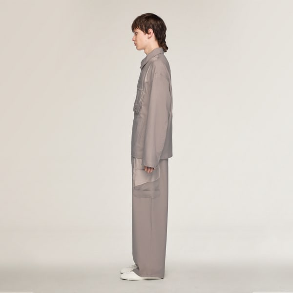Braun Y-3 SPORT UNIFORM STRAIGHT PANTS