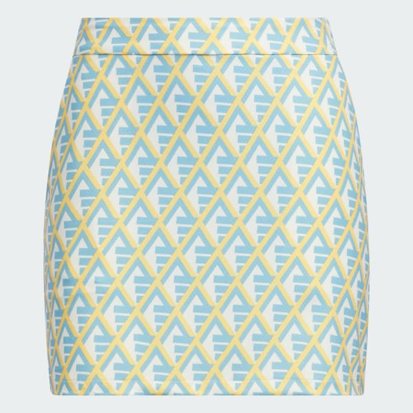 Blue Graphic Skirt