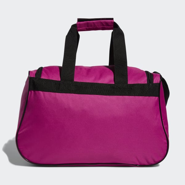 pink and black adidas duffle bag