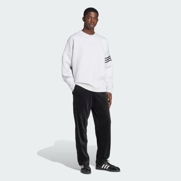 sedá Mikina s dlouhým rukávem Neuclassics Oversized Crew