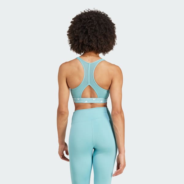 Turquoise Powerreact Training Medium-Support Bra