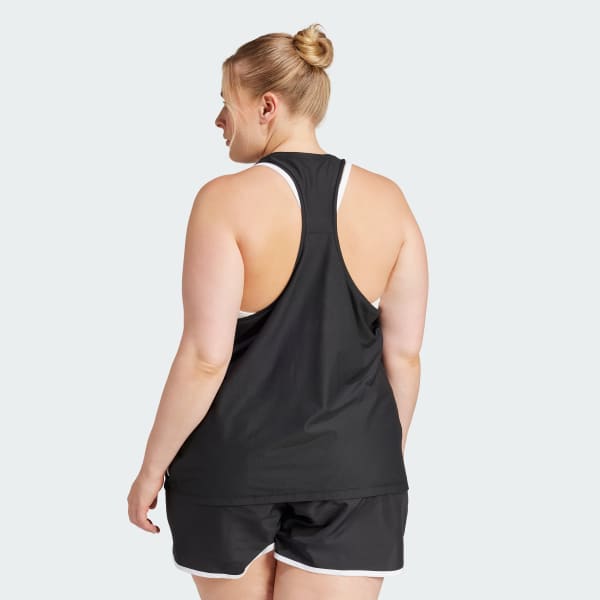 adidas Own The Run Tank Top Plus Size Black Free Shipping with adiClub adidas US