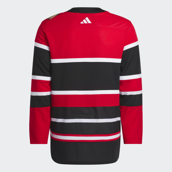  Chicago Blackhawks Adizero Reverse Retro Men's Authentic Blank  Jersey (46/Small) : Sports & Outdoors