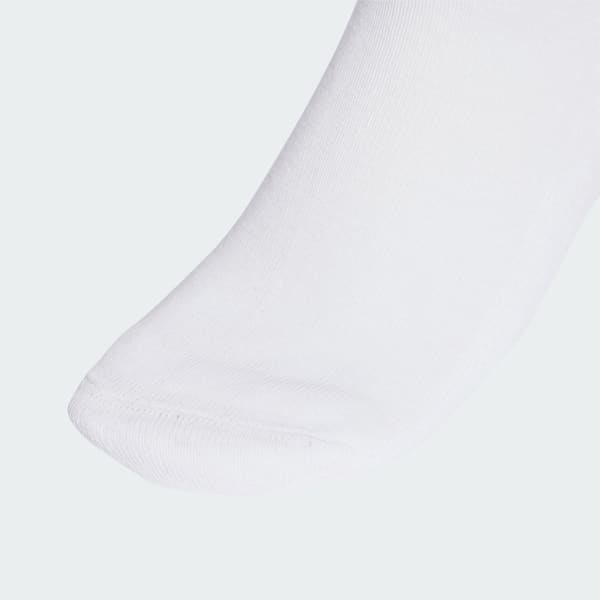 Blanc Socquettes 3 bandes (lot de 3 paires)