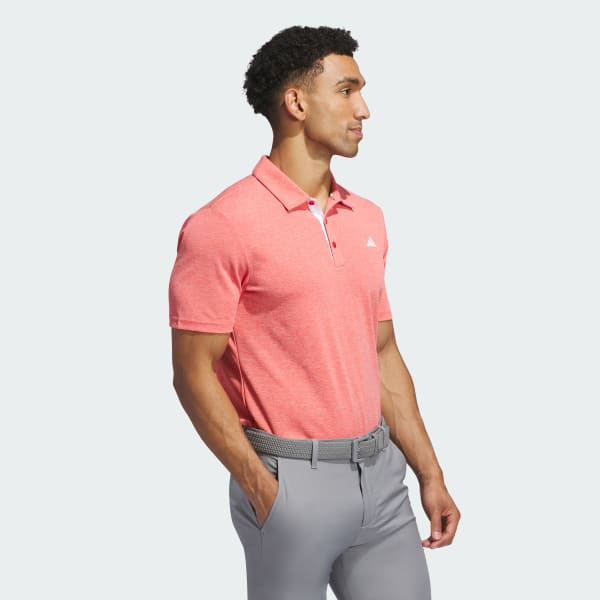 Red Drive Heather Polo Shirt
