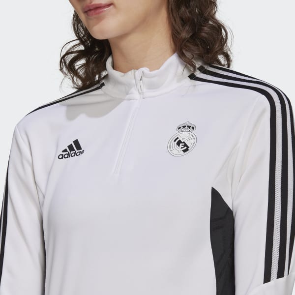 Wit Real Madrid Condivo 22 Training Longsleeve HQ528
